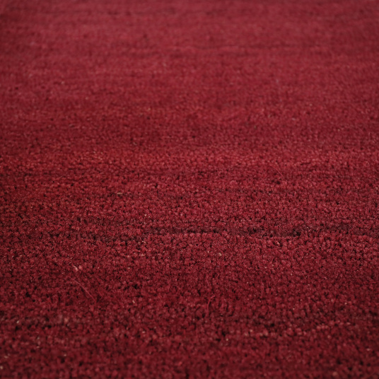 Tapis sur mesure Paillasson Brosse Coco 23mm - Rouge