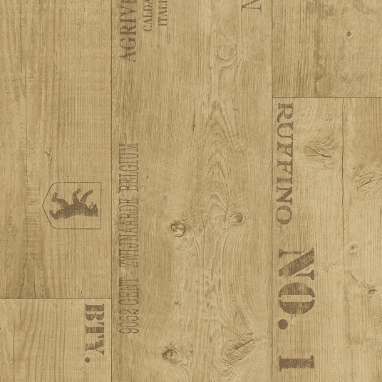 Sol Vinyle First - Imitation parquet marqué chêne naturel