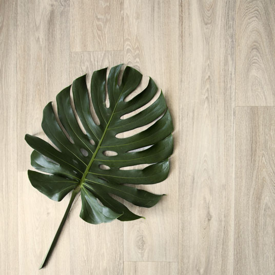 Sol Vinyle Grande largeur - Imitation parquet chêne cérusé - zoom