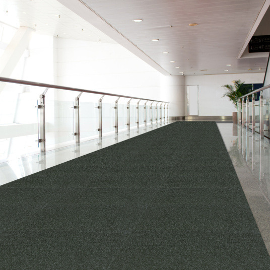 Sol protégé avec dalle moquette 100x100 cm – usage événementiel