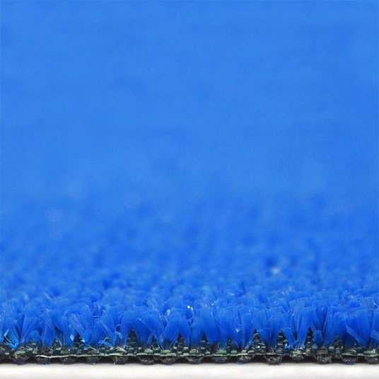 Coupe technique du gazon artificiel Blue Lagoon - 7mm, fibres courtes et denses