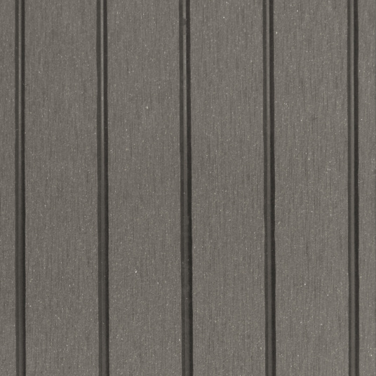 Lame terrasse en bois composite - Brun - gros plan