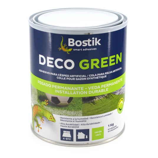 Pot de colle Bostik Deco Green 1 kg prête à l'emploi pour gazon synthétique