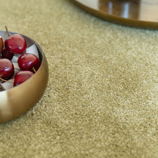 Tapis sur mesure ultra doux Kawaii - Vert tendre avec nuances fraîches inspirées des jeunes feuillages printaniers