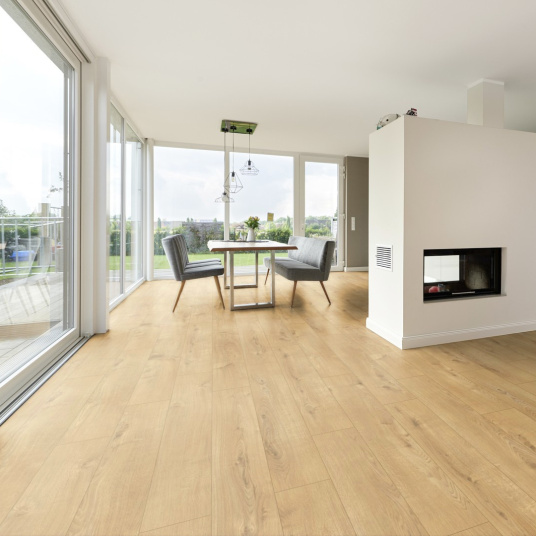 Parquet flottant Stratifié - Chêne Opera House - salon