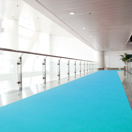 Moquette Orotex Revexpo - Turquoise - Couloir