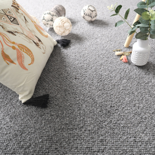 Moquette pure laine Latoon - Gris foncé