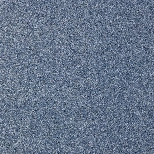 Moquette ultra douce Kawaii bleu doux, texture velours bleutée en polyamide recyclé Econyl