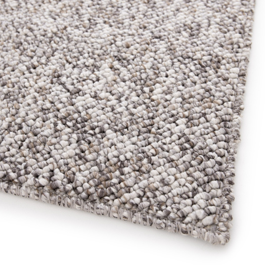 Tapis de salon ou chambre Bouclette café chocolat - coin