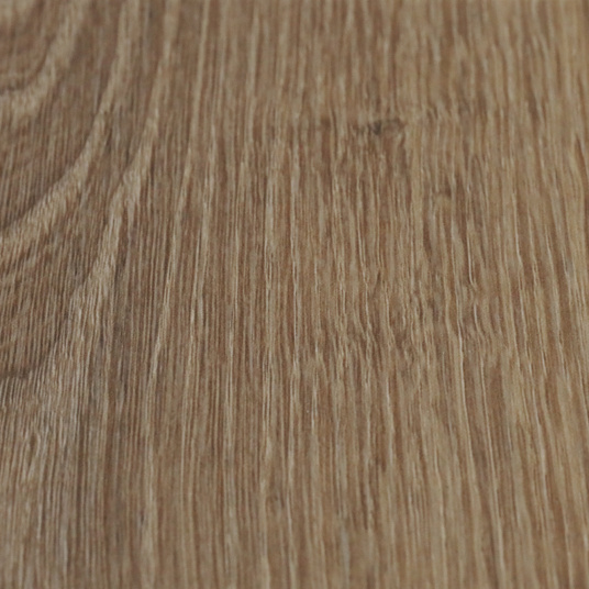 Finition naturelle et veinage bois du sol Lame PVC rigide clipsable - Chêne intense
