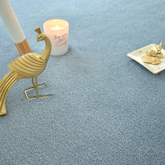 Moquette Paillettes Star - Bleu - vue de loin