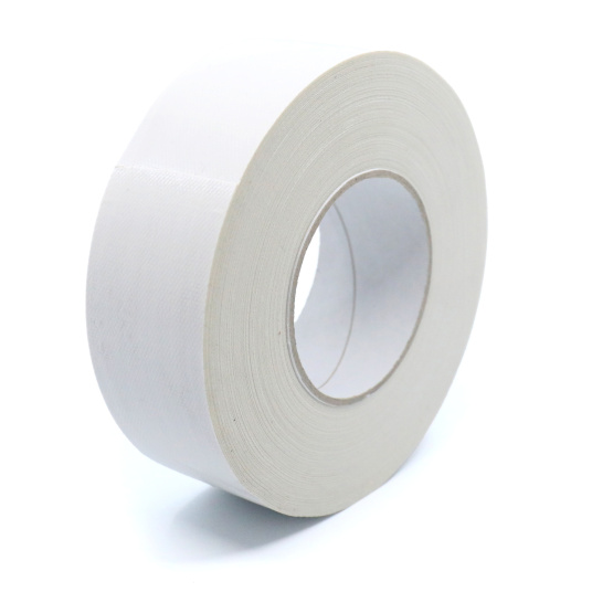 Ruban gaffa 50 mm x 50 m blanc sans résidu, découpe facile à la main
