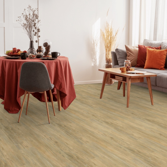 Lame sol vinyle Performance - Clic 5G - Parquet Chêne Vieilli - salon