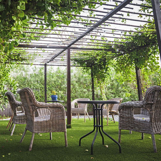 Gazon synthétique pas cher Estival New - 28 mm - jardin