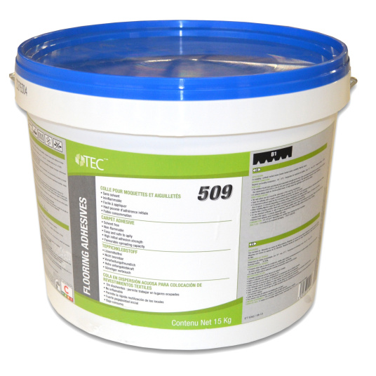 Colle sol textile - Moquette - Fibre végétale - 15 kg