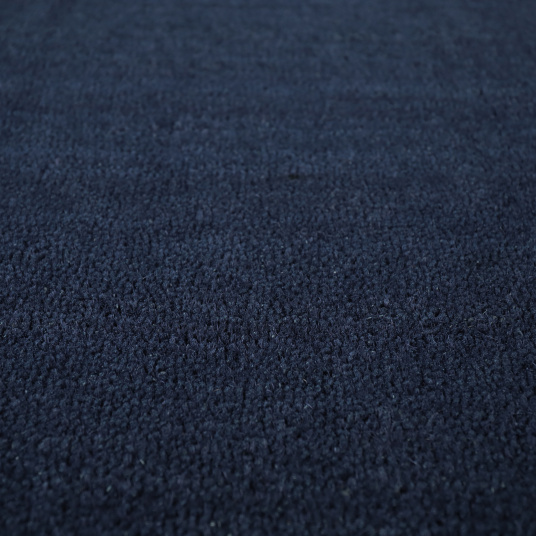 Tapis sur mesure Paillasson Brosse Coco 23mm - Bleu - Texture