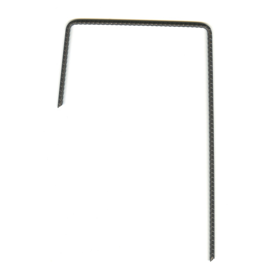 Agrafes d'ancrage torsadées pour gazon synthétique - 21 cm