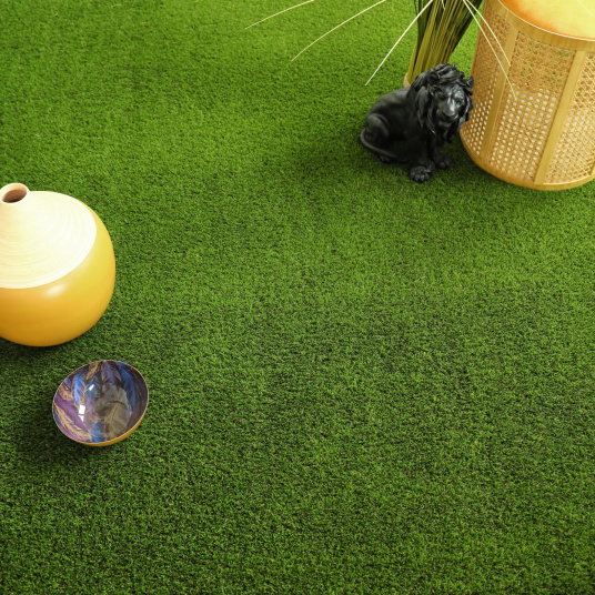 Gazon synthétique Lodge - 40mm - Vue de loin