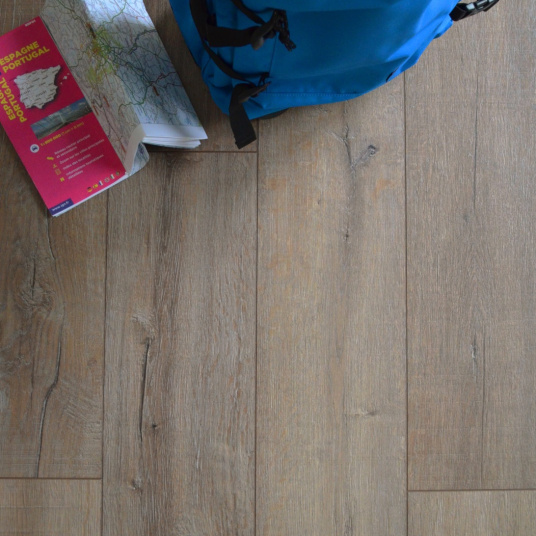 Parquet flottant Stratifié KronoSwiss Noblesse V4 Chêne Rift 5G - vue de haut