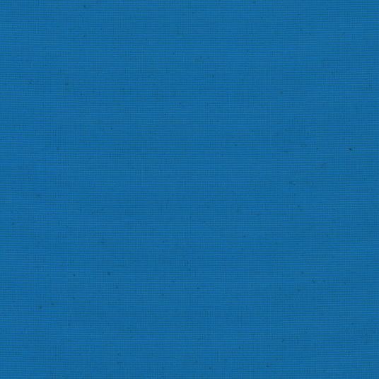 Toile grattée en coton ignifugée M1 bleu azur, rendu textile brut