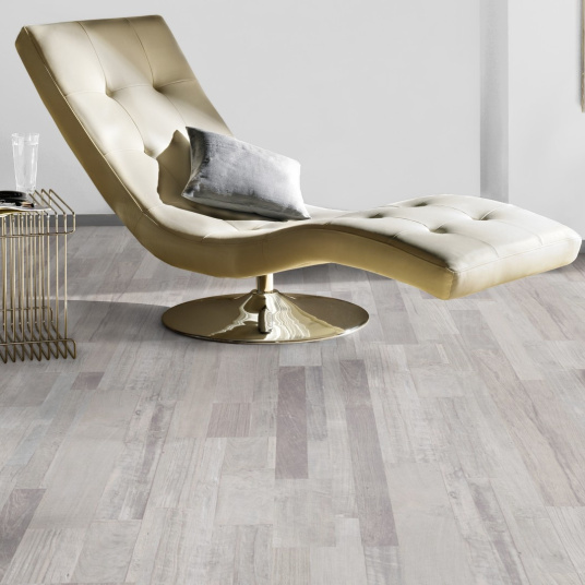 Parquet flottant Stratifié - Chêne mix beige contrasté - Espace détente