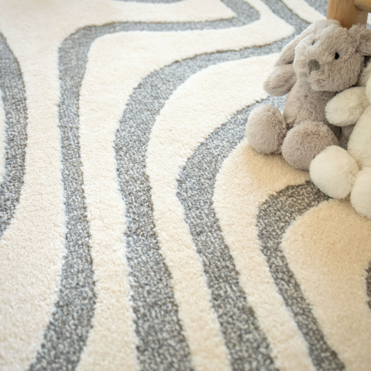 Tapis Belle-Île au toucher moelleux, parfait pour une chambre enfant ou cocooning