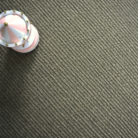 Sol Sisal Quintana - Grège - Vue du dessus