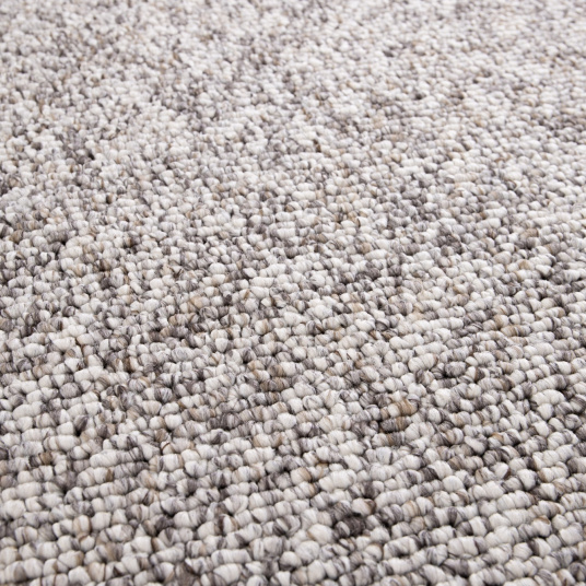 Tapis de salon ou chambre Bouclette café chocolat - vue de près