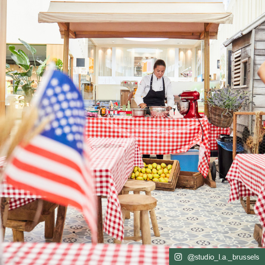 Sol Vinyle Style Carreaux de ciment Florence - Beige - cuisine