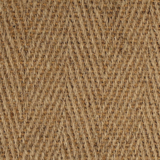 Sol Coco Paravan Chevron – zoom matière sur tissage chevron 100 % fibres de coco