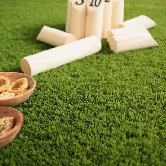 Gazon synthétique Jeu d’extérieur - 35mm avec fibres douces pour aire de jeux familiale