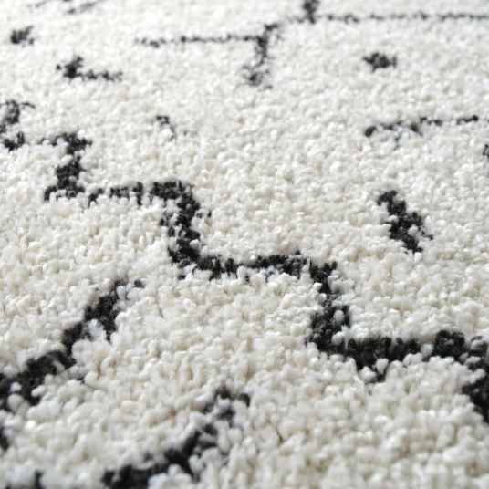 Tapis motif Berbère Dharan Clair - gros plan