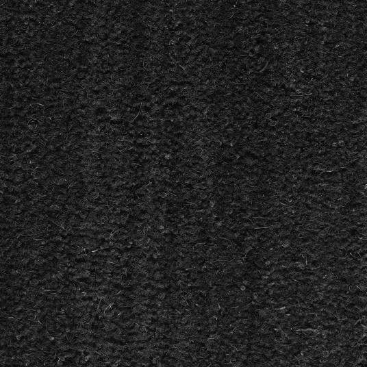 Tapis brosse coco Noir – spécial PMR-ERP – fibres naturelles de coco – épaisseur 17 mm