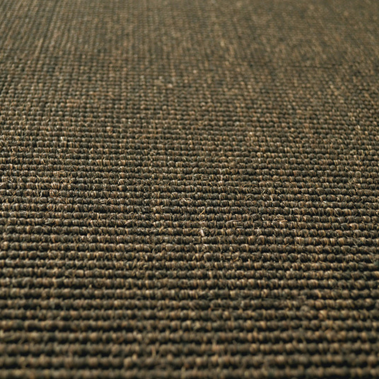 Tapis sisal Yucatan cacao ganse café au lait - matière
