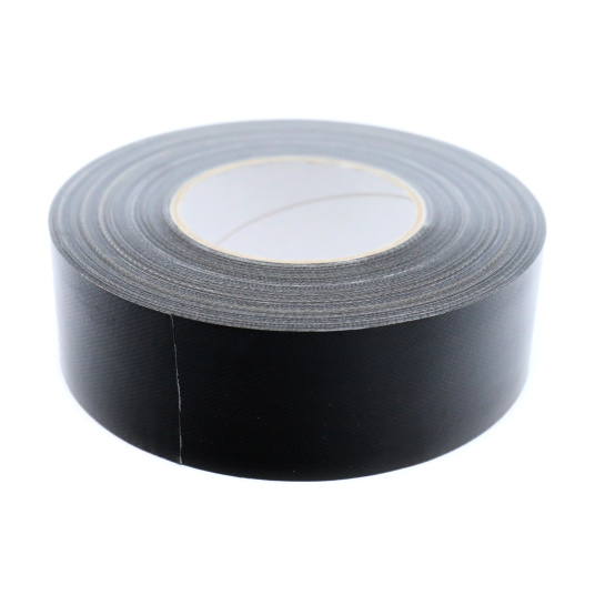 Ruban gaffeur toilé noir 50 mm, multiusage et facile à découper