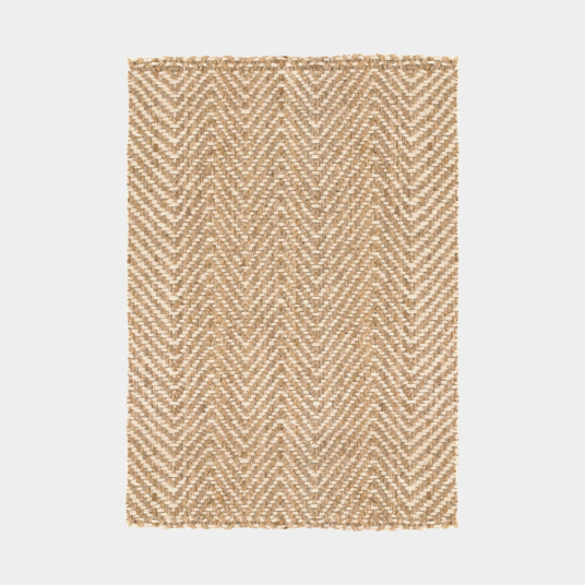 Tapis Chevrons en Jute