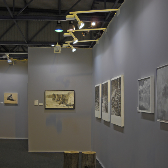 Coton gratté ignifugé couleur gris souris - décoration