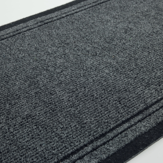 Tapis de couloir et d'entrée anthracite - Antidérapant au mètre