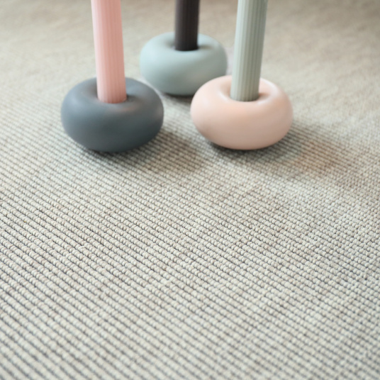 Tissé plat Nusa - Couleur Blanc craie - vue de près