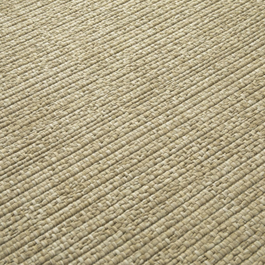 Tapis d'intérieur ou d'extérieur aspect sisal - Havana - Beige - gros plan