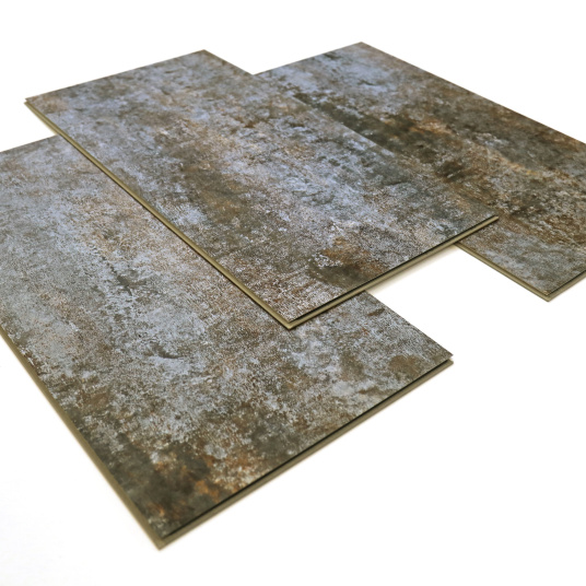 Packshot produit : dalles Mix and Match Click 5G - Acier vintage, décor texturé