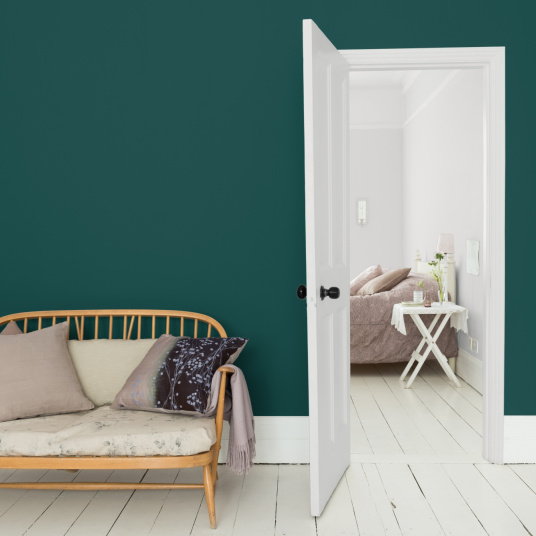 Dulux Valentine Si Simple! - Peinture toutes pièces - Satin Le Vert canard - salon