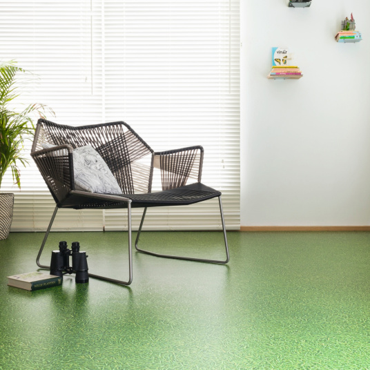 Sol Vinyle Nature - imitation Gazon - Espace détente