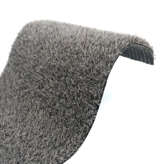 Présentation de l'effet visuel haut de gamme du gazon Arty 20 mm gris foncé