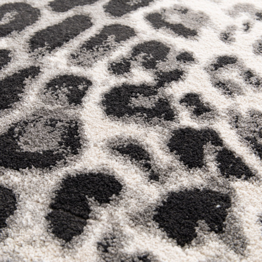 Structure du tapis Léopard urbain avec ses poils ras de 11,5 mm