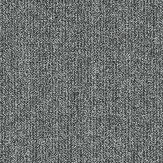 Texture uniforme de la Dalle moquette U3P3 - Gris argent en plan serré