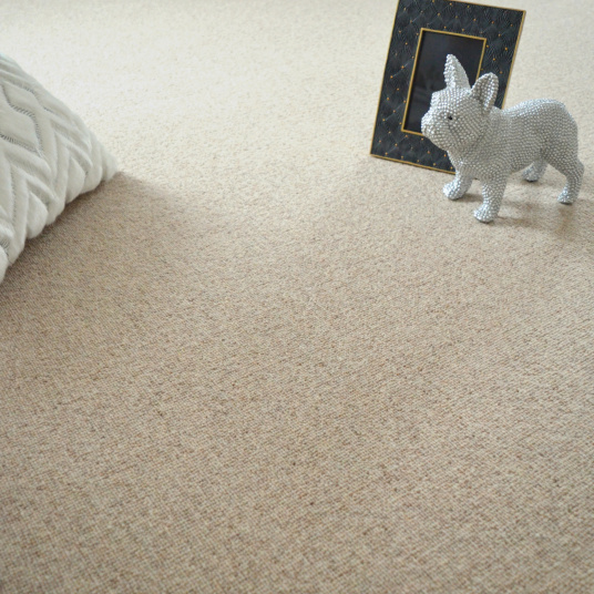 Moquette pure laine Killoo - Grège - Vue de près