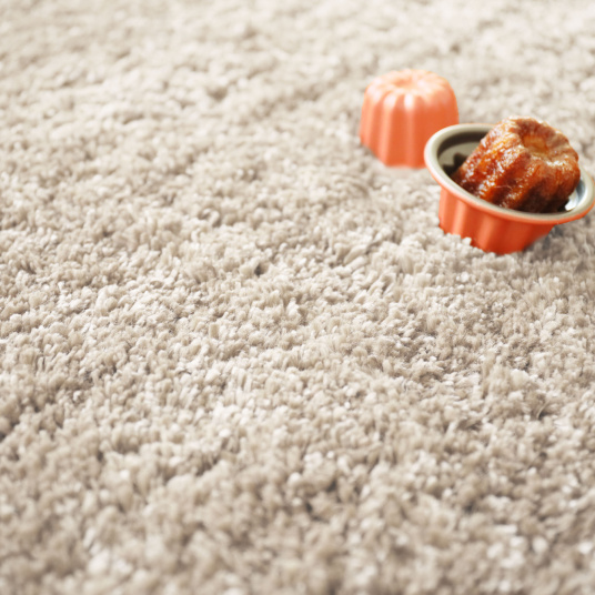 Tapis sur mesure Back70 - Shaggy beige
