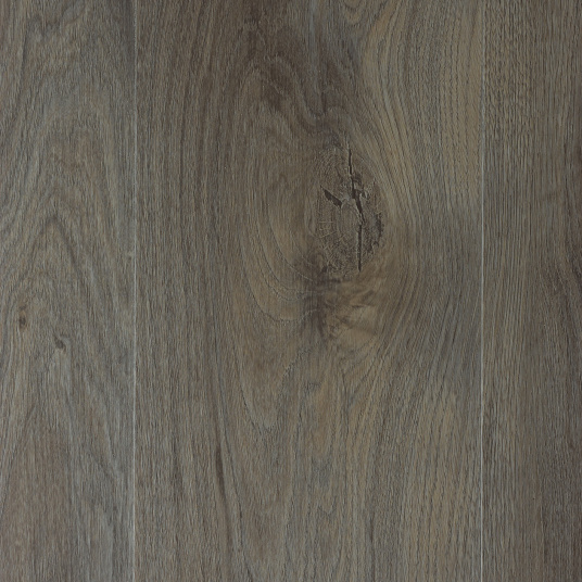 Parquet vinyle rigide Ultime - Pose clipsable - Chêne brun foncé - sans perspective