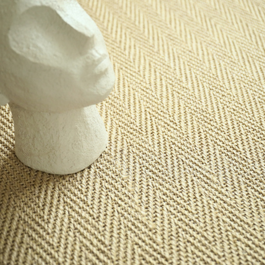 Sisal Veracruz Chevron - Blanchi - zoom